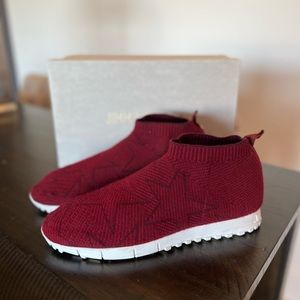 Jimmy Choo Norway - Bordeaux knit